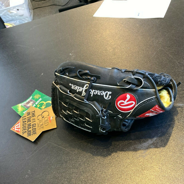 Derek Jeter Signed Rawlings Heart Of The Hide Game Model Baseball Glove JSA COA