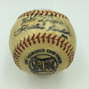 1940 Allie Reynolds Rookie Signed Game Used Minor League Baseball W/ Beckett COA