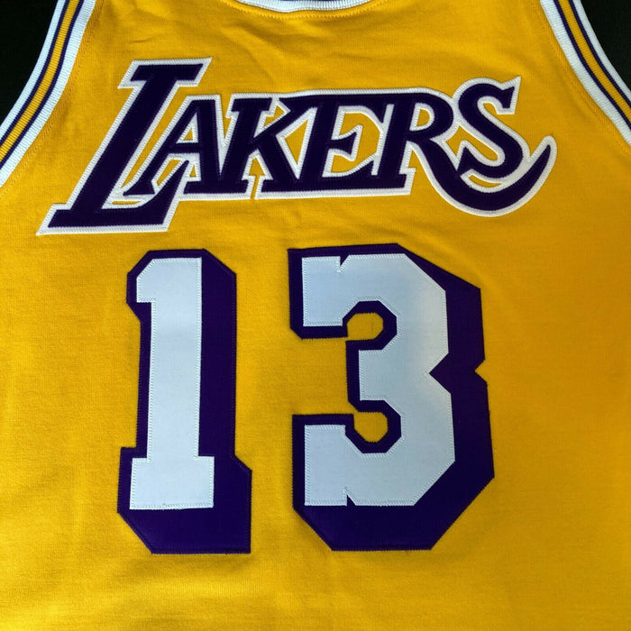 Wilt Chamberlain "1972 Champs" Signed Los Angeles Lakers Game Jersey PSA DNA COA