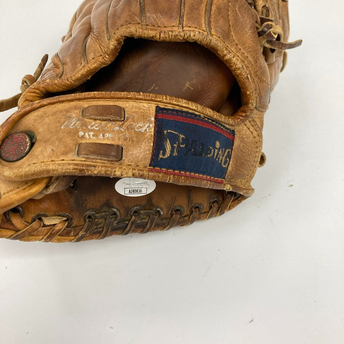 Don Larsen Perfect Game Signed 1950's Spalding Game Model Baseball Glove JSA COA