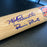 Richie Ashburn Mike Schmidt Steve Carlton Robin Roberts Phillies Signed Bat JSA