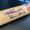 Richie Ashburn Mike Schmidt Steve Carlton Robin Roberts Phillies Signed Bat JSA