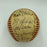 1946 Cincinnati Reds Team Signed National League Baseball 28 Sigs With JSA COA