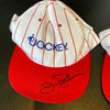 Lot Of (2) Jim Palmer Signed Vintage Jockey Baseball Hats Caps