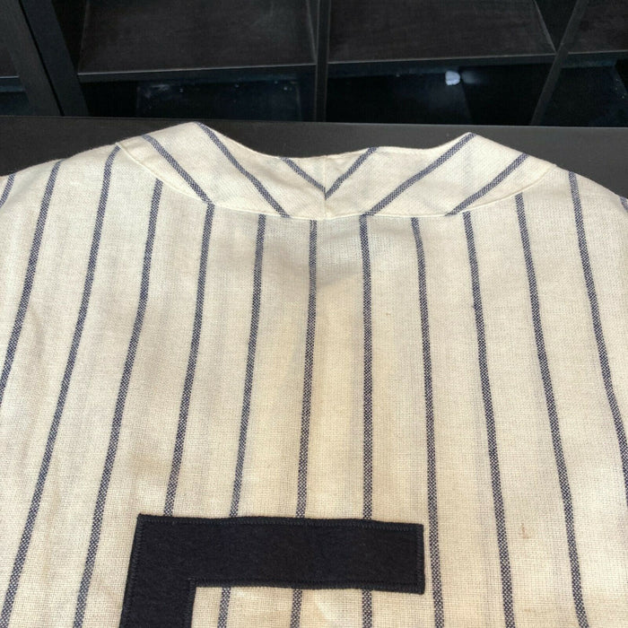 Joe Dimaggio Signed Authentic 1941 New York Yankees Game Model Jersey JSA COA