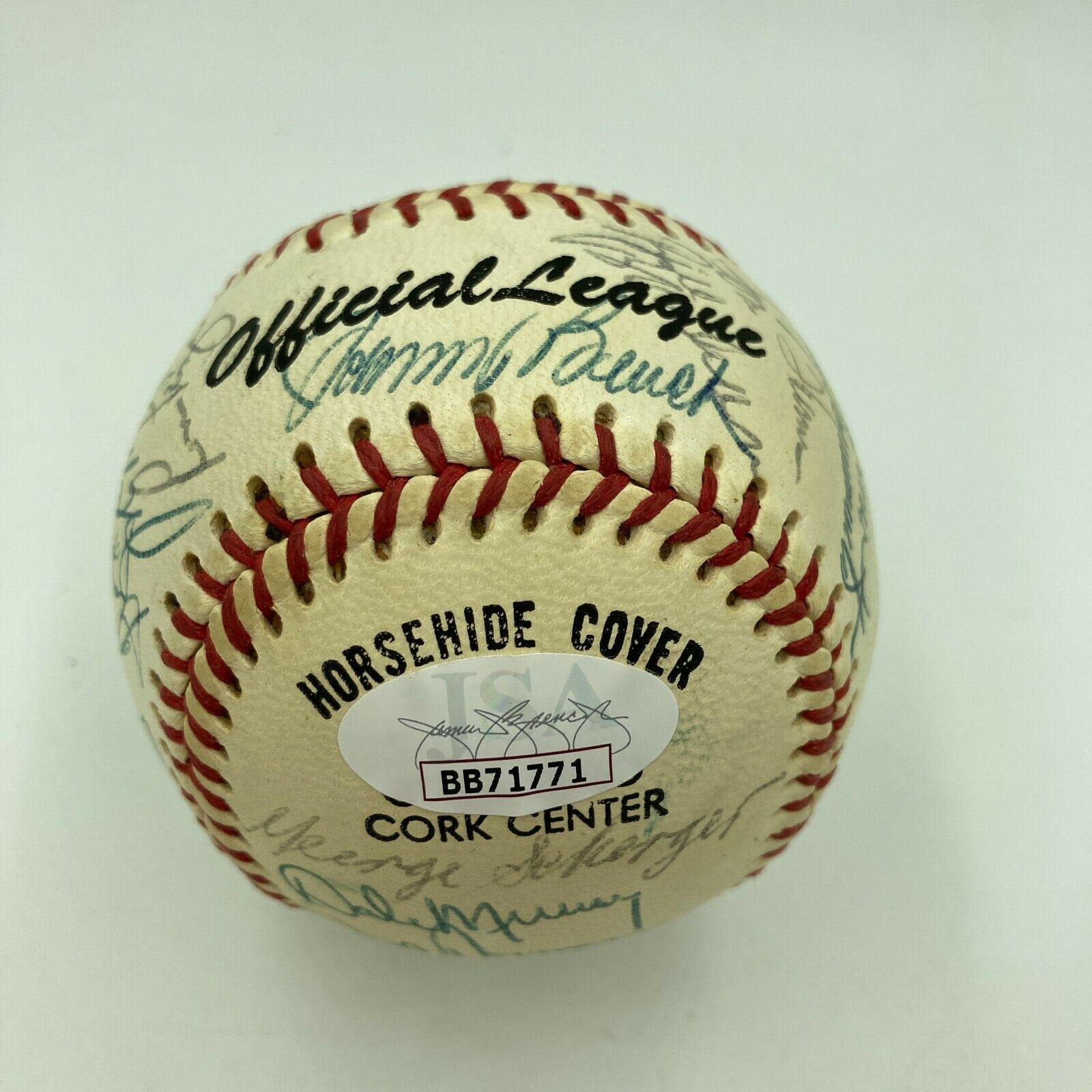 1978 Cincinnati Reds Team Signed Baseball Tom Seaver Sparky Anderson J —  Showpieces Sports