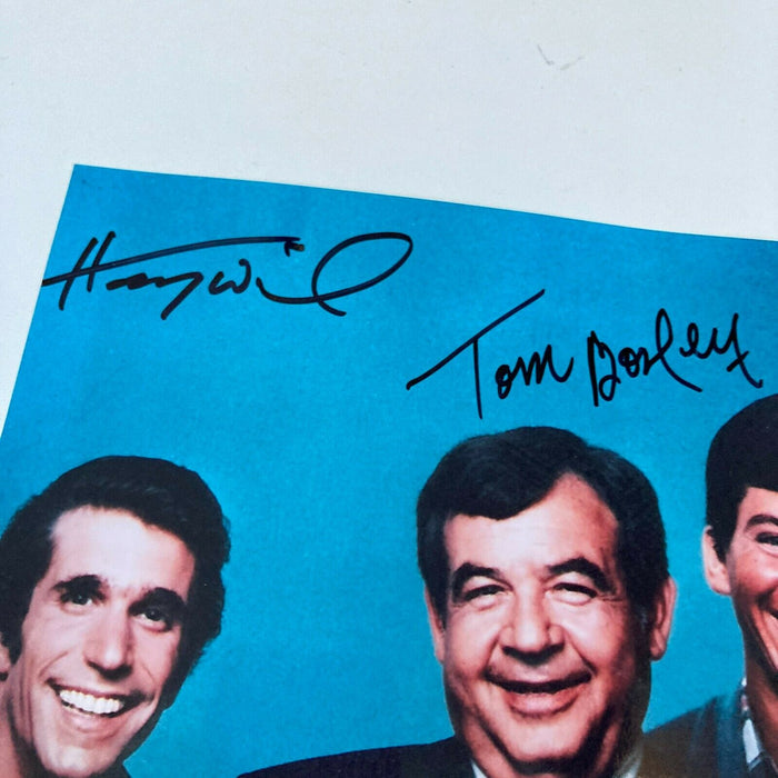 Happy Days Cast Signed 11x14 Large Photo With PSA DNA COA TV Show