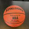 Chevy Chase Irwin M. "Fletch" Fletcher Signed Spalding NBA Basketball JSA COA