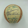 Nice 1969 Boston Red Sox Team Signed Baseball Carl Yastrzemski PSA DNA 7.5 NM