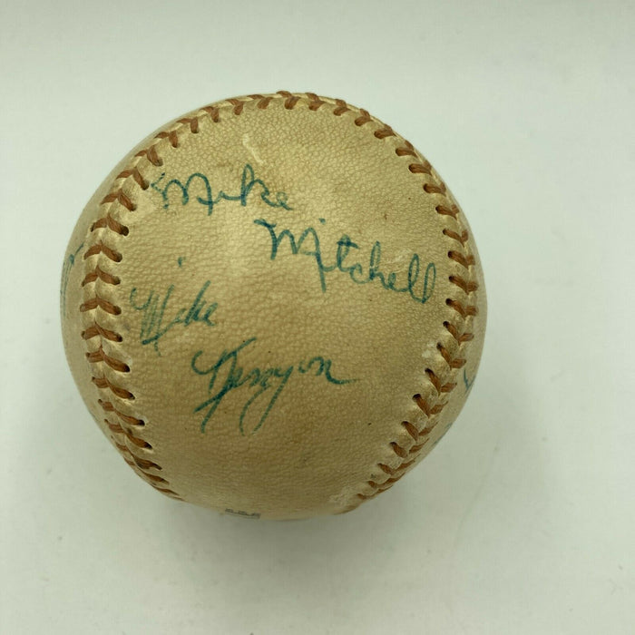 Nolan Ryan Pre Rookie 1966 Greenville Mets Minor League Team Signed Baseball JSA
