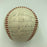 1948 Cleveland Indians World Series Champs Team Signed Baseball JSA COA