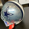 Dallas Cowboys Legends Signed Helmet Tom Landry Roger Staubach 38 Sigs JSA COA