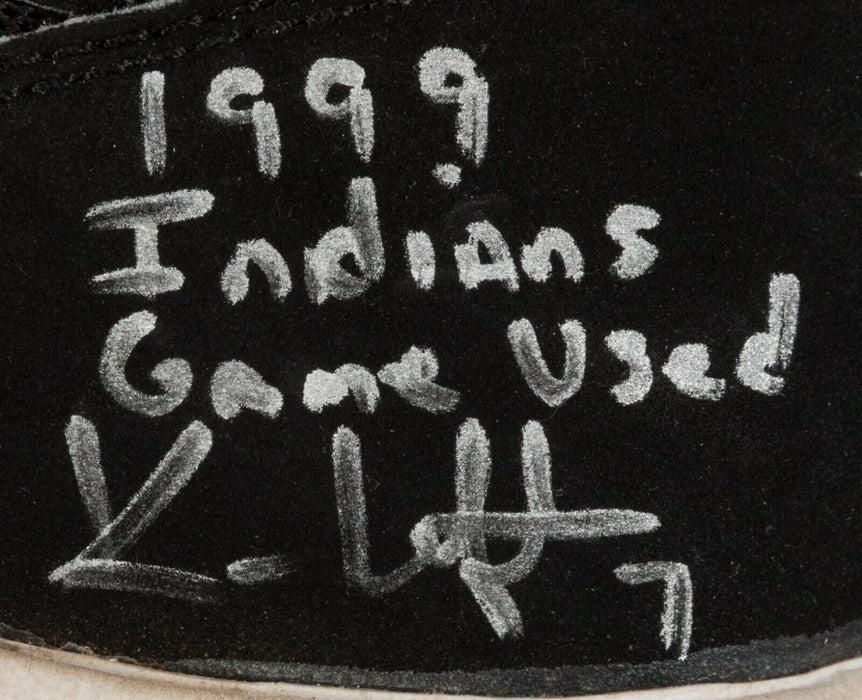 Kenny Lofton 1999 Signed Game Used Cleats Shoes PSA DNA COA