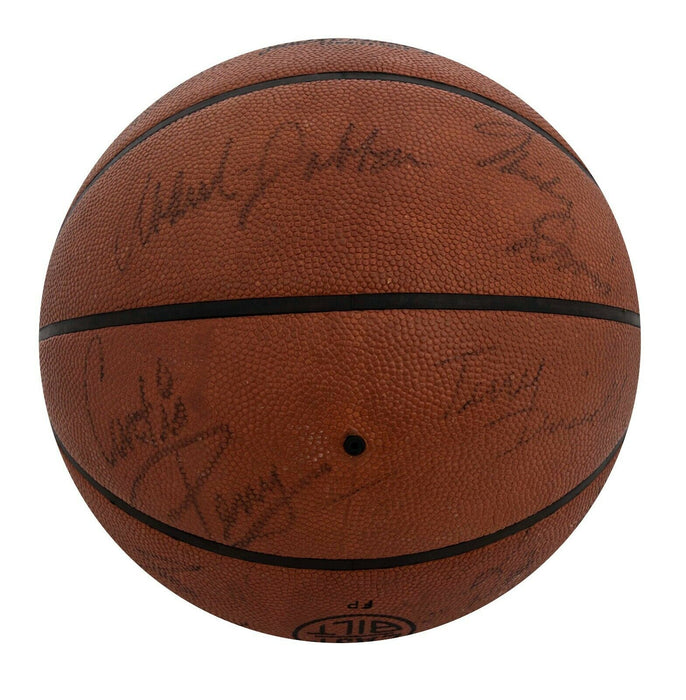 1973-74 Milwaukee Bucks Team Signed NBA Basketball Kareem Abdul Jabbar JSA COA