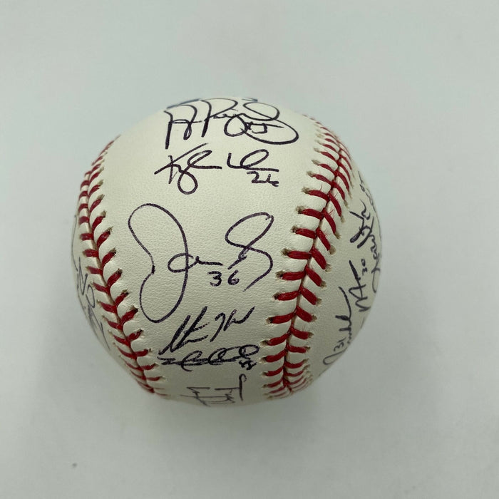 2010 St. Louis Cardinals Team Signed MLB Baseball Albert Pujols JSA COA