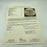 Beautiful Red Ruffing Single Signed Autographed Baseball JSA COA