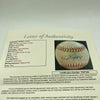 Beautiful Red Ruffing Single Signed Autographed Baseball JSA COA