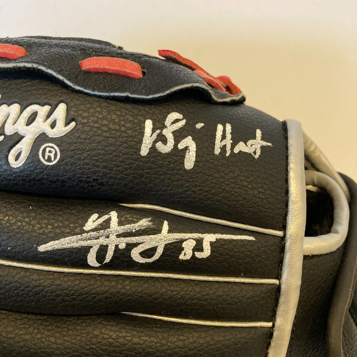 Frank Thomas "The Big Hurt" Signed Inscribed Rawlings Baseball Glove Beckett
