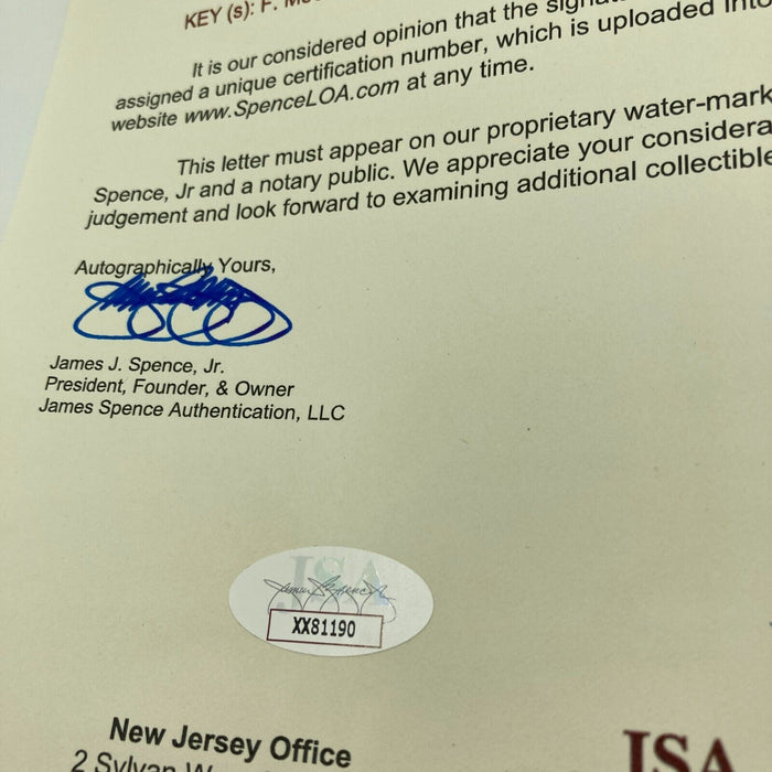 Stunning 1995 Atlanta Braves World Series Champs Team Signed Baseball JSA COA