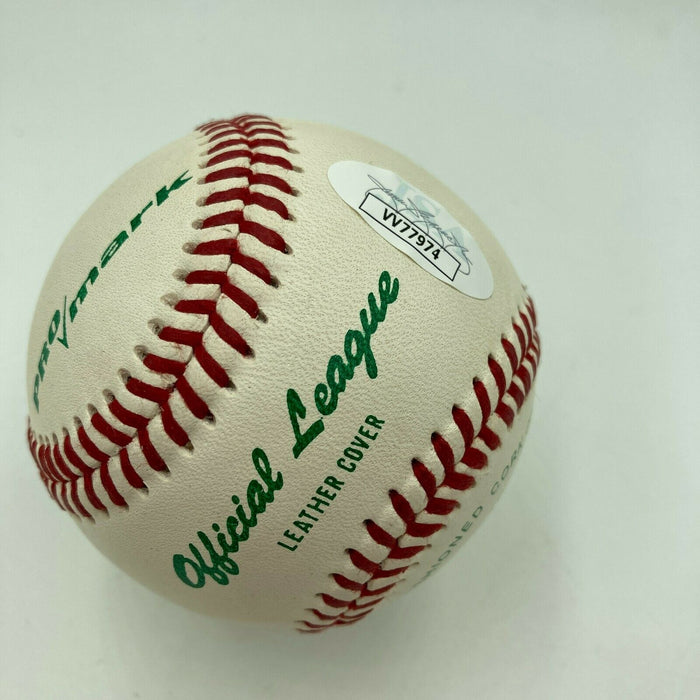 Warren Spahn Signed Autographed Baseball JSA COA