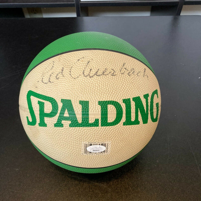 Red Auerbach Signed Autographed Full Size Boston Celtics Basketball With JSA COA