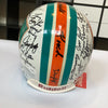 1972 Miami Dolphins Super Bowl Champs Team Signed Full Size Authentic Helmet JSA