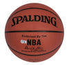 Beautiful Wilt Chamberlain Signed Spalding Basketball Beckett Graded GEM MINT 10