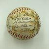 Nellie Fox 1964 Colts 45's VS Oakland Athletics A's Team Signed Baseball