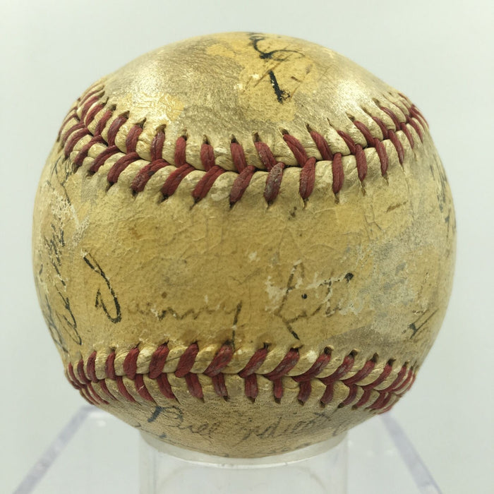 1946 World Series Champion St. Louis Cardinals Team Signed Baseball JSA COA