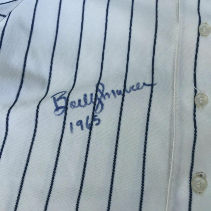 Rare 1975 Bobby Murcer Signed New York Yankees Game Used Home Jersey JSA COA