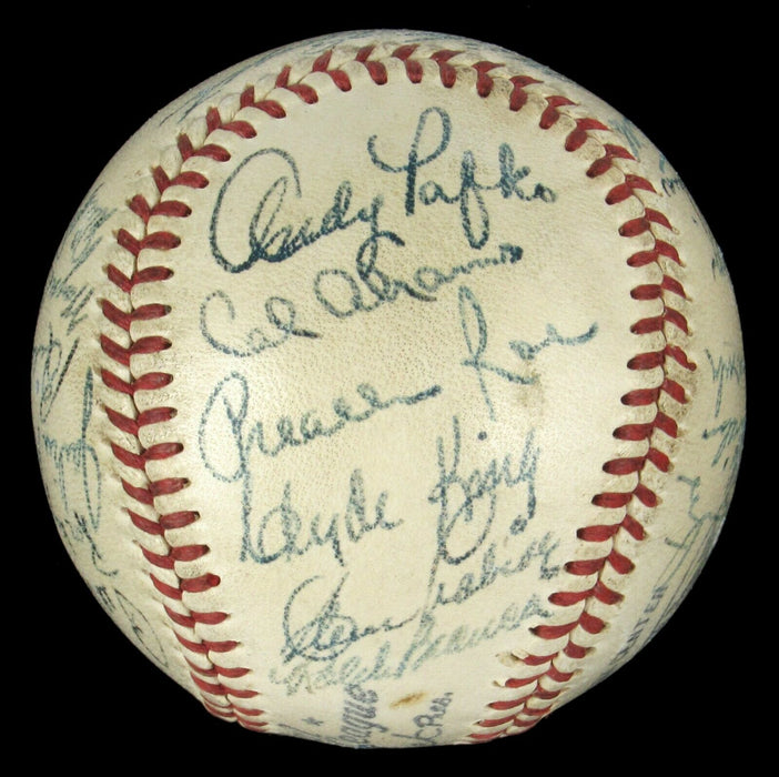 Jackie Robinson & Roy Campanella 1951 Brooklyn Dodgers Team Signed Baseball JSA