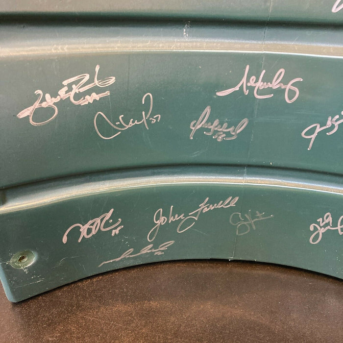 2013 Boston Red Sox World Series Champs Team Signed Fenway Seatback Fanatics