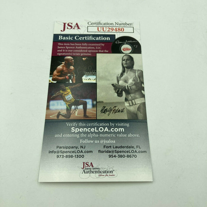 Minnie Minoso Hall Of Fame Signed American League Baseball JSA COA