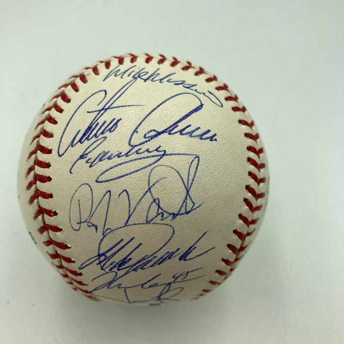 2003 Yankees Team Signed Major League Baseball Derek Jeter & Mariano Rivera JSA