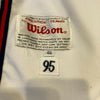 Marquis Grissom Game Used 1995 Atlanta Braves Wilson Jersey