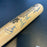 1982 Milwaukee Brewers American League Champs Team Signed Baseball Bat JSA COA
