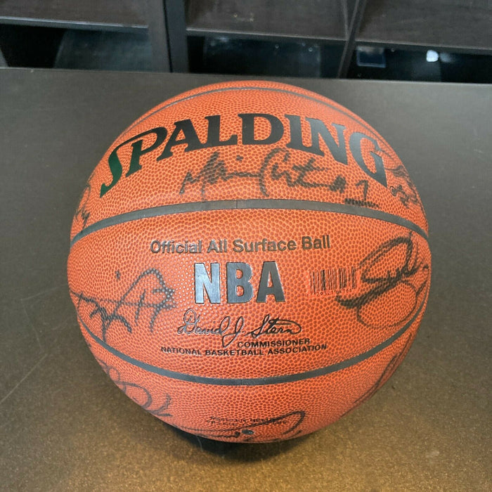 Kobe Bryant Magic Johnson Los Angeles Lakers Legends Signed Basketball JSA COA