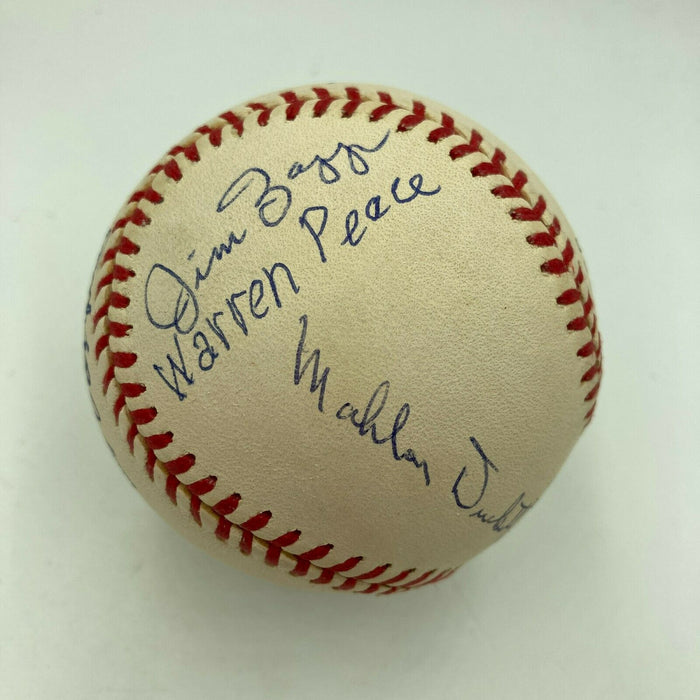 Rare Negro League Legends Multi Signed Baseball With JSA COA