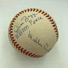 Rare Negro League Legends Multi Signed Baseball With JSA COA