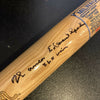 Warren Edward Spahn 363 Wins Full Name Signed Milwaukee Braves Bat With JSA COA