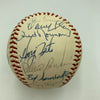 1975 Cincinnati Reds World Series Champs Team Signed Baseball JSA COA