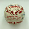 1987 All Star Game Team Signed Baseball Gary Carter Ozzie Smith Ryne Sandberg