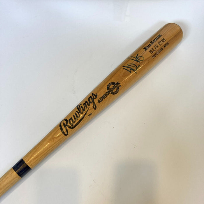 Nolan Ryan Signed Autographed Game Model Baseball Bat With JSA COA