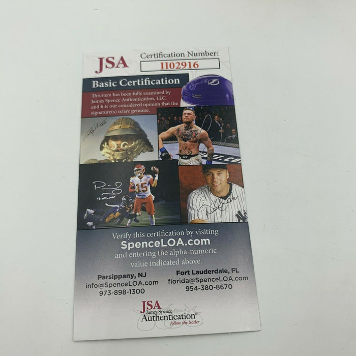 Bob Gibson Signed Official National League Baseball With JSA COA