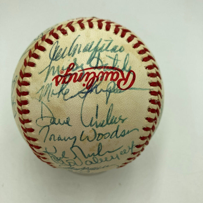 1988 Los Angeles Dodgers World Series Champs Team Signed Baseball JSA COA