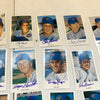 1969 New York Mets Ron Lewis Postcard Signed Complete Set 27 Sigs W/ Tom Seaver