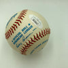 Nice Mickey Mantle Signed Autographed Official American League Baseball JSA COA