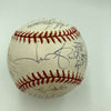 2002 New York Yankees Team Signed MLB Baseball With Derek Jeter JSA COA