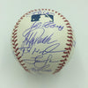 2004 New York Yankees Team Signed Baseball Derek Jeter Mariano Rivera JSA COA