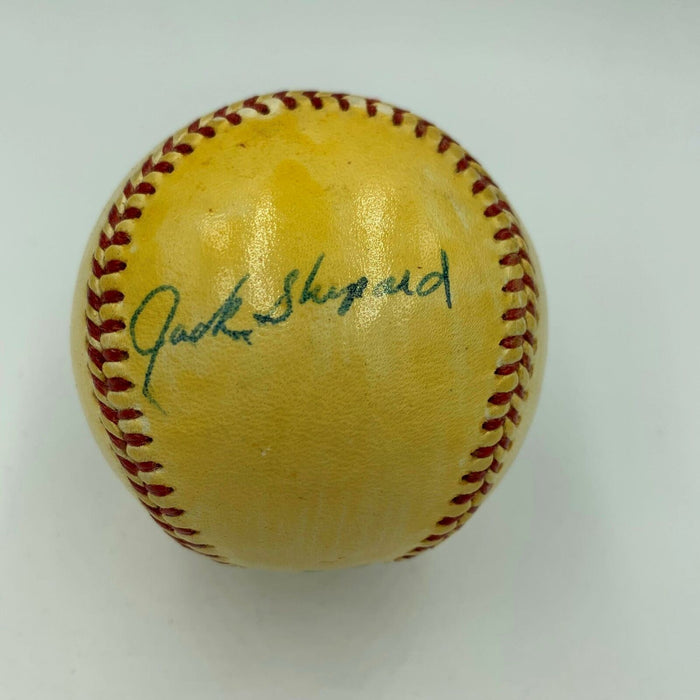 Preston Ward & Jack Shepard Single Signed Baseball With JSA COA
